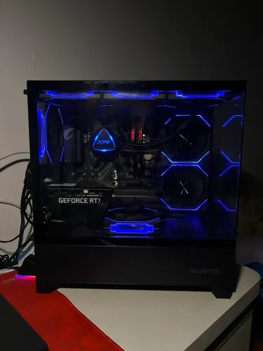 Pc gamer completo ryzen 5 5600x aceito trocas (notebooks) 
