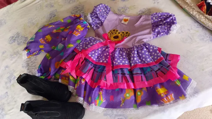 Vestido para bebê 