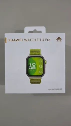Relógio Smartwatch Huawei Watch Fit 4 Pro (Pulseira Verde)