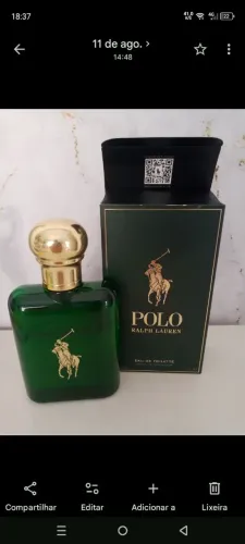 Perfume Polo verde