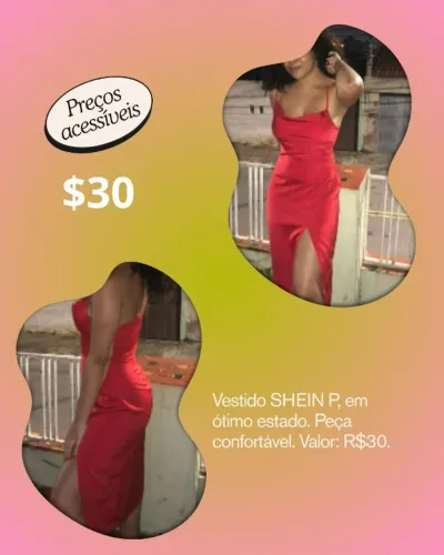 Vestido Shein