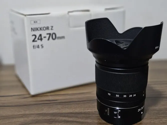 Lente Nikon Z 24-70 F4 S - Para Mirrorless