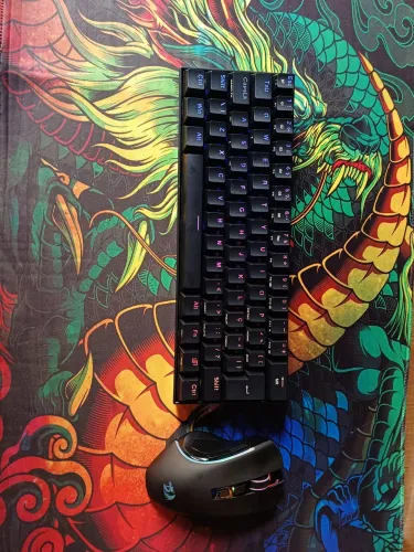 Teclado mecânico redragon rgb
