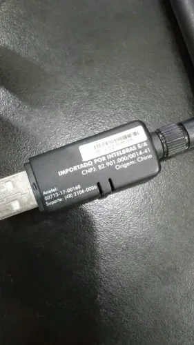 ntelbras IWA 3001 - Adaptador Wi-Fi USB com Antena - Original Anatel