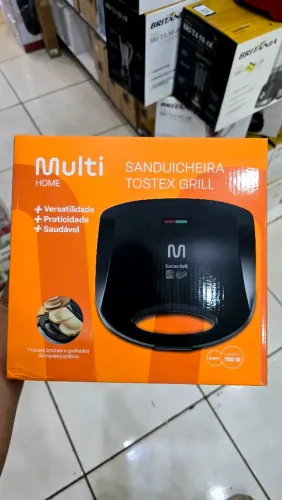 Sanduicheira Tostex Grill Multi