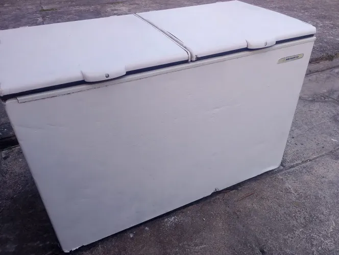 FREEZER ENTREGO 110V 420 LITROS DUPLA FUNÇÃO GELA E CONGELA PERFEITAMENTE 110V