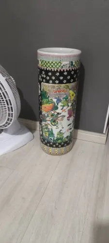 Porta guarda chuva de porcelana chinesa