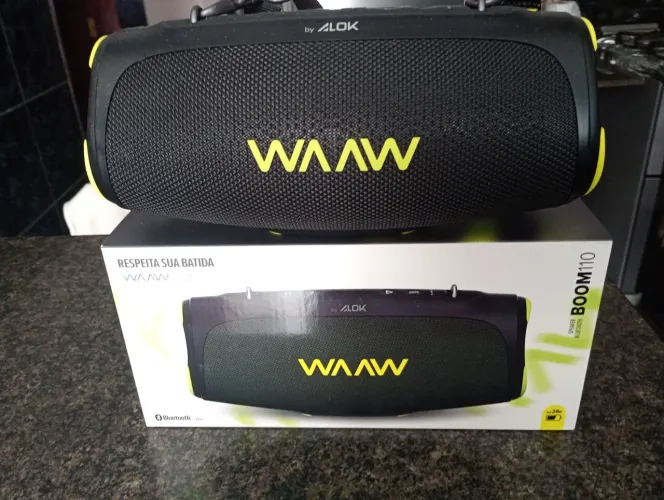 Caixa de som do dj waloc