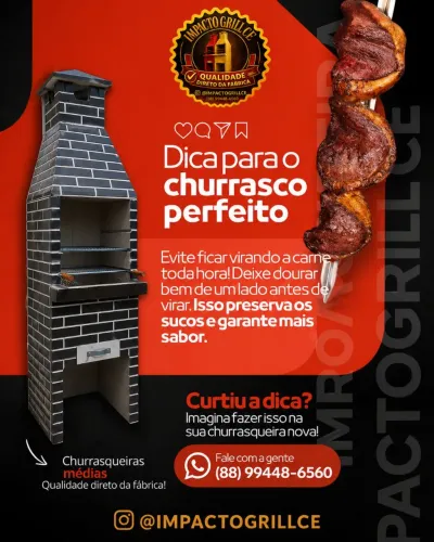 fornecedor de churrasqueiras atacado e varejo!