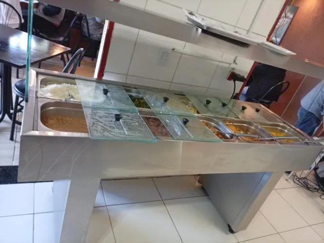 Rechaud bancada self service