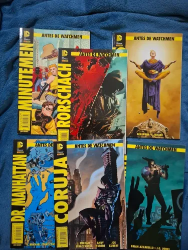 Hq antes de Watchmen (6 volumes de 8)