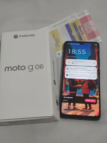 Motorola G06 128gb semi novo