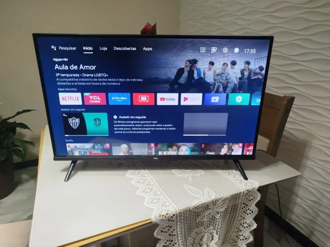 Smart tv TCL 32" garantia 90 dias excelente estado