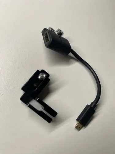 Kit Adaptador HDMI SmallRig micro hdmi para hdmi + grampo de cabo SmallRig