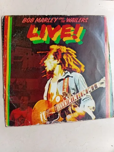 LP Bob Marley and The Wailers - Live. Show gravado em 1975. 