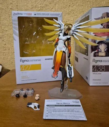 Mercy Overwatch Figma original incompleta!