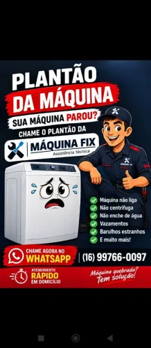 Conserto de máquina de lavar roupa