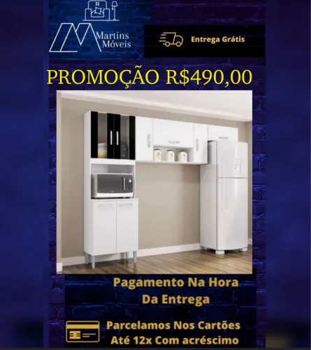 GRANDE PROMOÇÃO COZINHA LAVINIA EM L ENTREGA GRATIS ACEITA CARTÃO