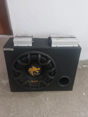 Bravox 12 + Módulos Taramps + Caixa