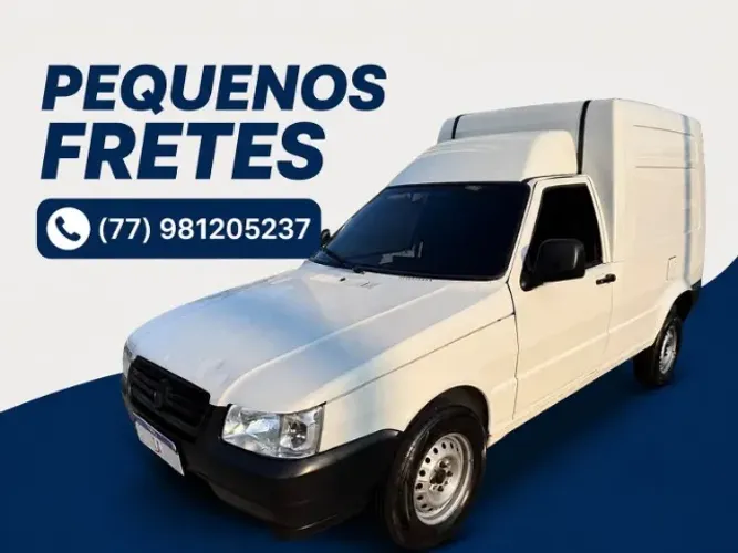 Fazemos frete pequenos