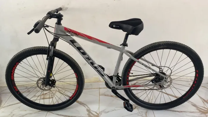 Vendo bicleta lottus , semi nova fiz uma manutenção geral nela , todas as peças Novas