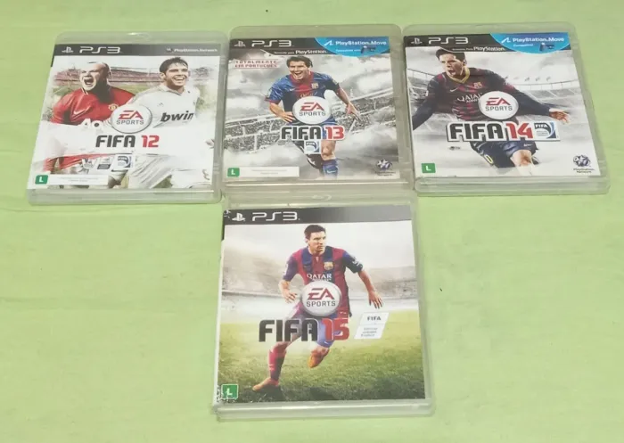 Jogos FIFA 12 13 14 e 15 Playstation 3 ps3