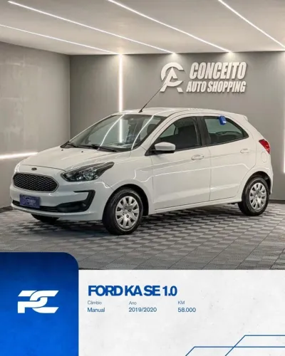 Ford KA 1.0 SE 12V Flex 4P Manual 2020
