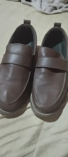 Sapato social de couro 44 pontuasao troco ou vendo por coisa do meu interesse leia