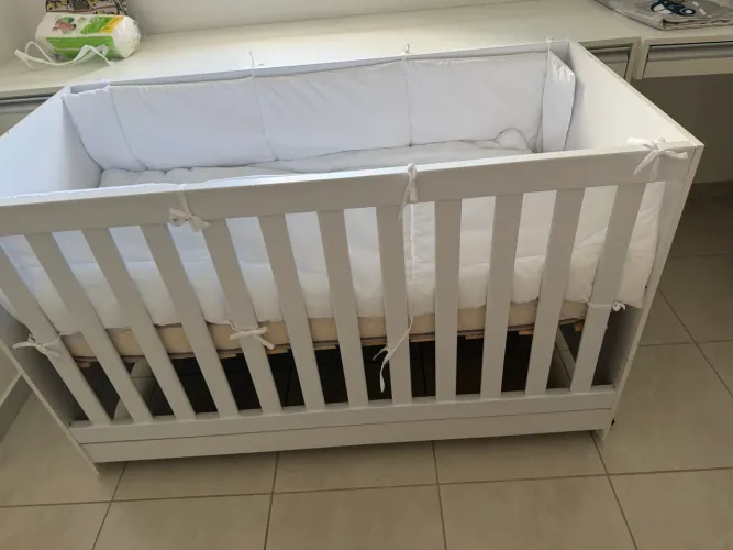 Berço cm colchão 