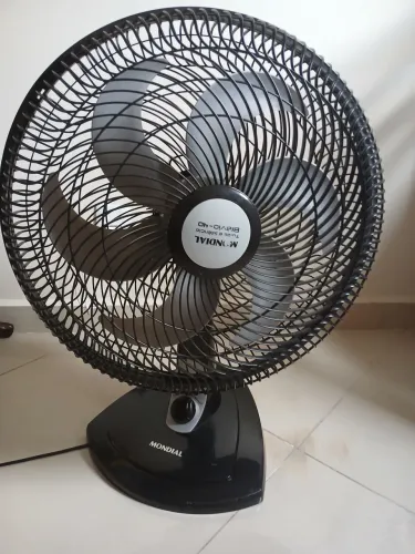 Ventilador mondial turbo e silêncio grande, ideal para paredes, chão, mesa.