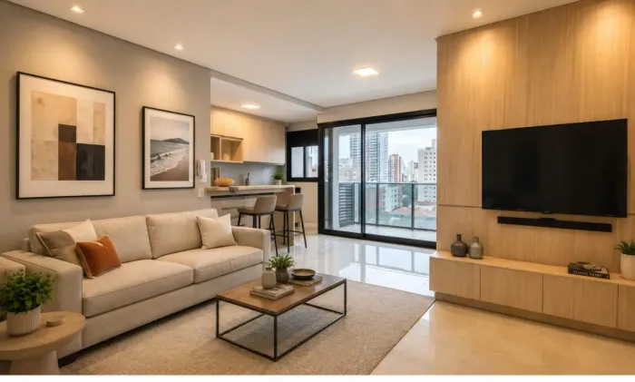 Apartamento de 2 Quartos (1 Suíte) à Venda no Centro de Chapecó Icon Residence
