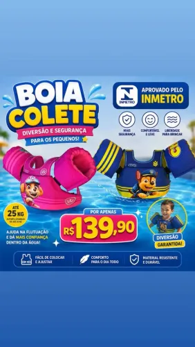 Vendo Boia para Crianças
