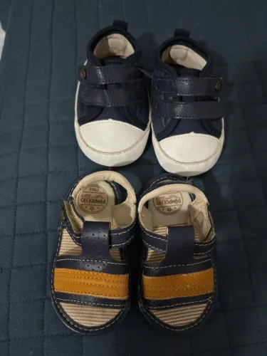 Kit sandália e sapato bebê n 4