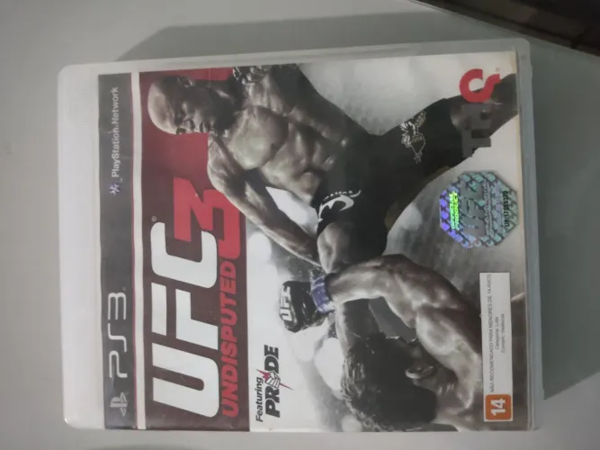 Jogo PS3 Original - UFC 3 UNDISPUTED