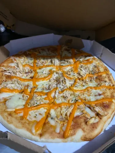 Pizza feita na hora