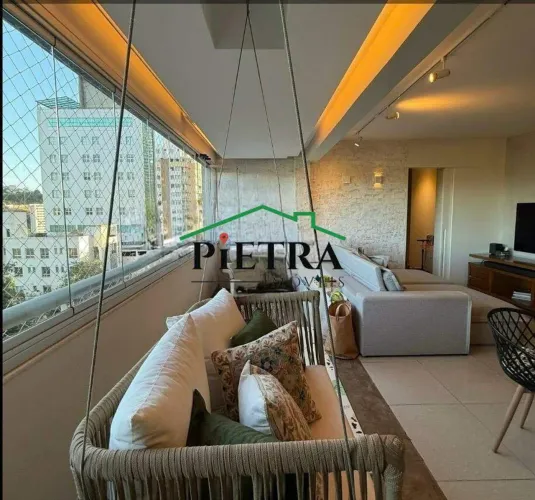Apartamento 3 quartos com suíte, escritório e 3 vagas 115 m² Vale da Serra, Nova Lima