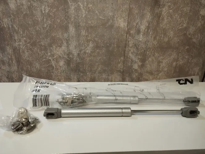Par de Pistão a Gás 80N TN Cinza da marca FGVTN.