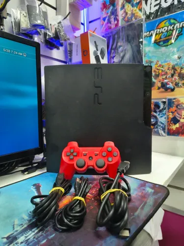 Ps3 Slim 500gb com 50 Jogos Promoção