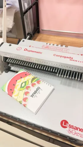 MÁQUINA DE ENCADERNAÇÃO DUPLAMATIC CONJUGADA - LASSAN