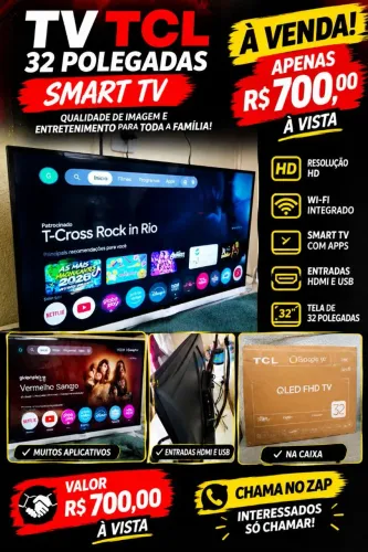 Smartv TCL Qled 32PLGDS