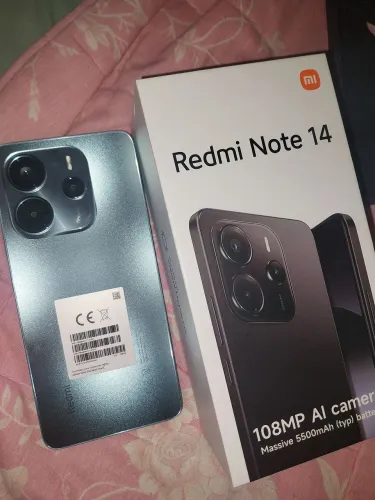 Redmi note 14 256gb novo na caixa