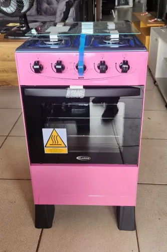 Fogão Clarice 4 Bocas Mesa Inox - Novo