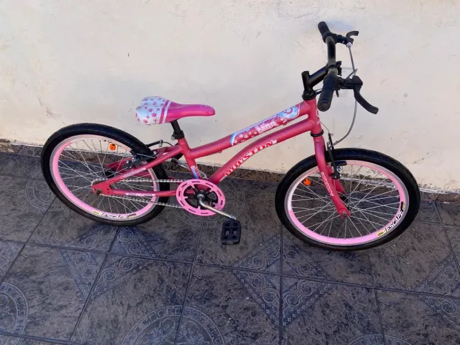 Bicicleta aro 20 feminina infantil Houston nina com rodas aéreo!!