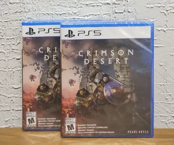 Crimson Desert Ps5 Lacrado (Aceitamos seu jogo usado com pagamento)