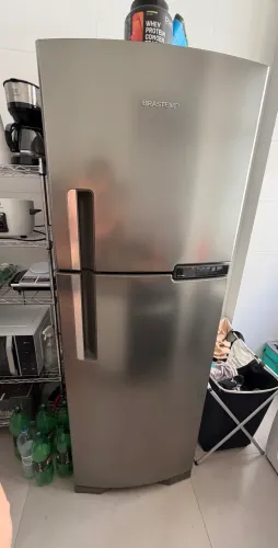 Geladeira Brastemp Frost Free Duplex Inox 375L - BRM44HKANA - Excelente Estado