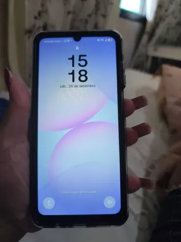 Vendo celular Samsung A07 usado menos de uma semana novo