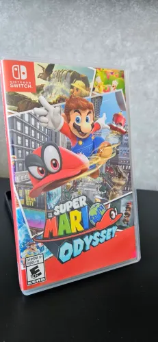 Super Mario Odyssey - Nintendo Switch (Mídia Física)