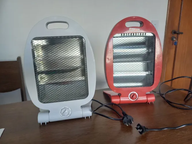 02 aquecedores de ambiente - 220V: