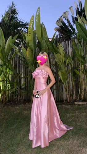 Vestido Rosa - Festa - Dolps