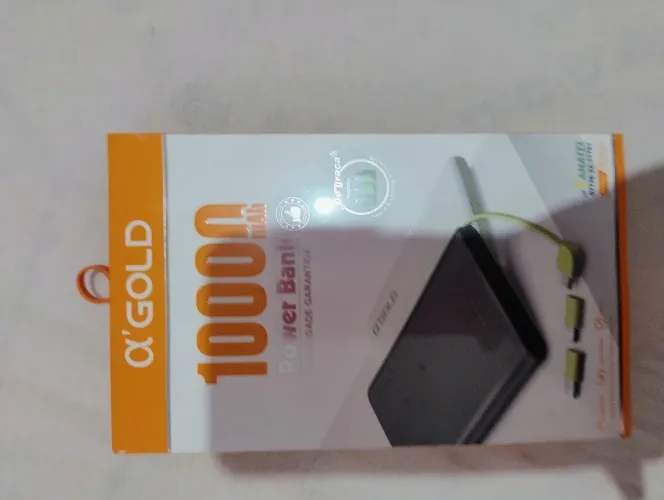 Carregador Portátil Power Bank A'Gold 10000mAh PN-951A - NOVO LACRADO